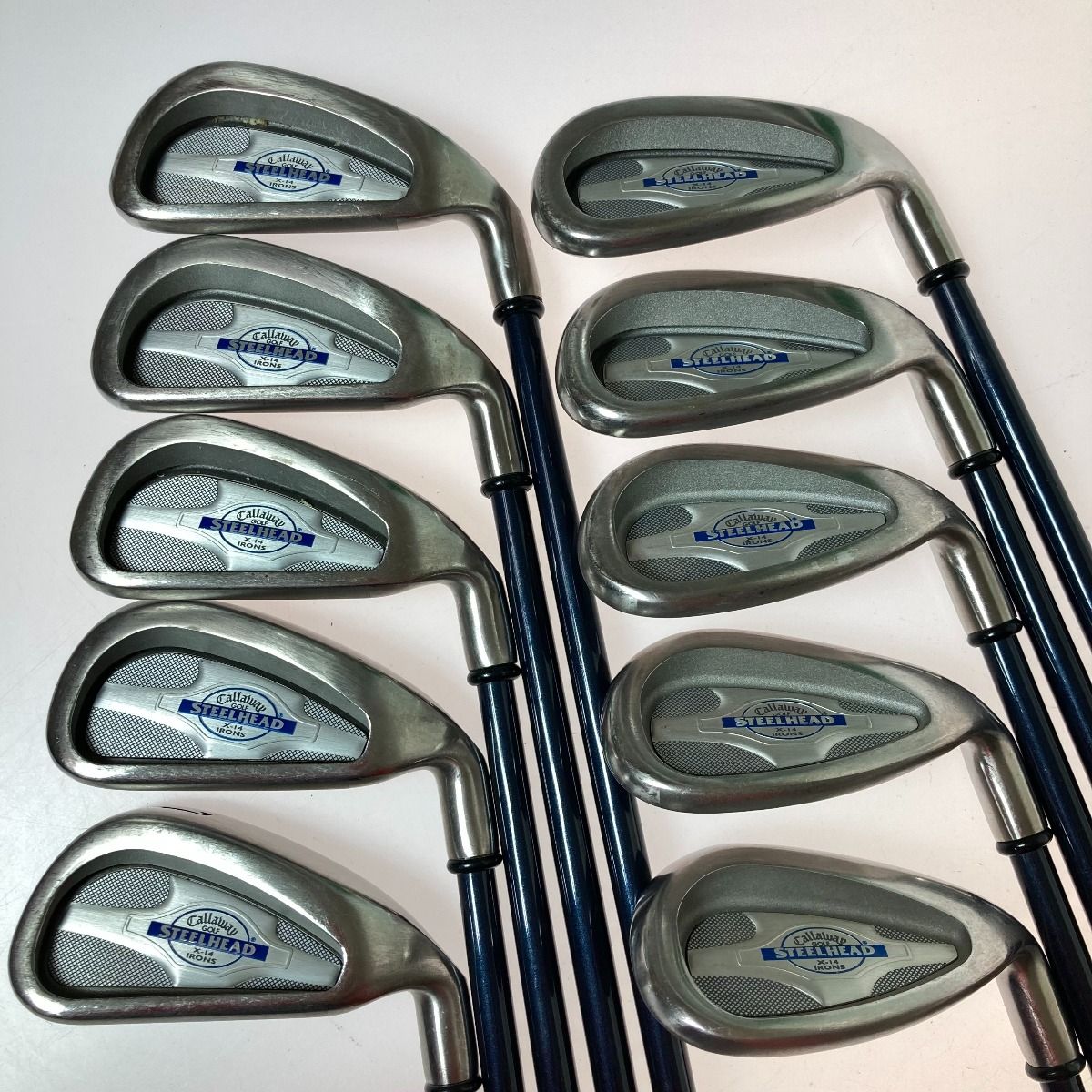 Callaway Golf キャロウェイゴルフ STEELHEAD X-14 3-9.P.A.S 10本 アイアンセット フレックスS