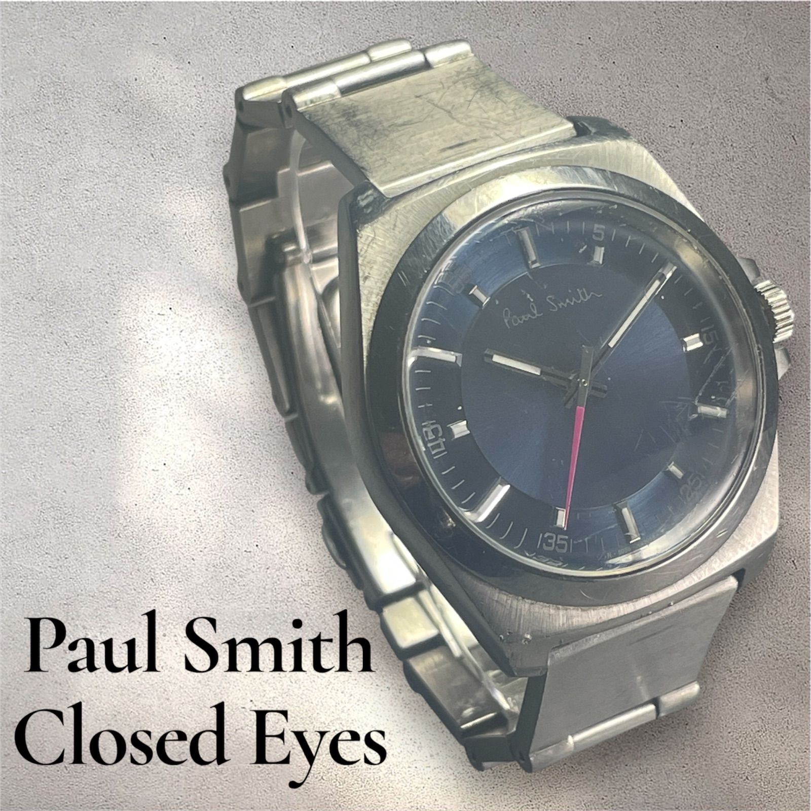 ポールスミス クローズドアイズ ポール・スミスの腕時計「クローズド