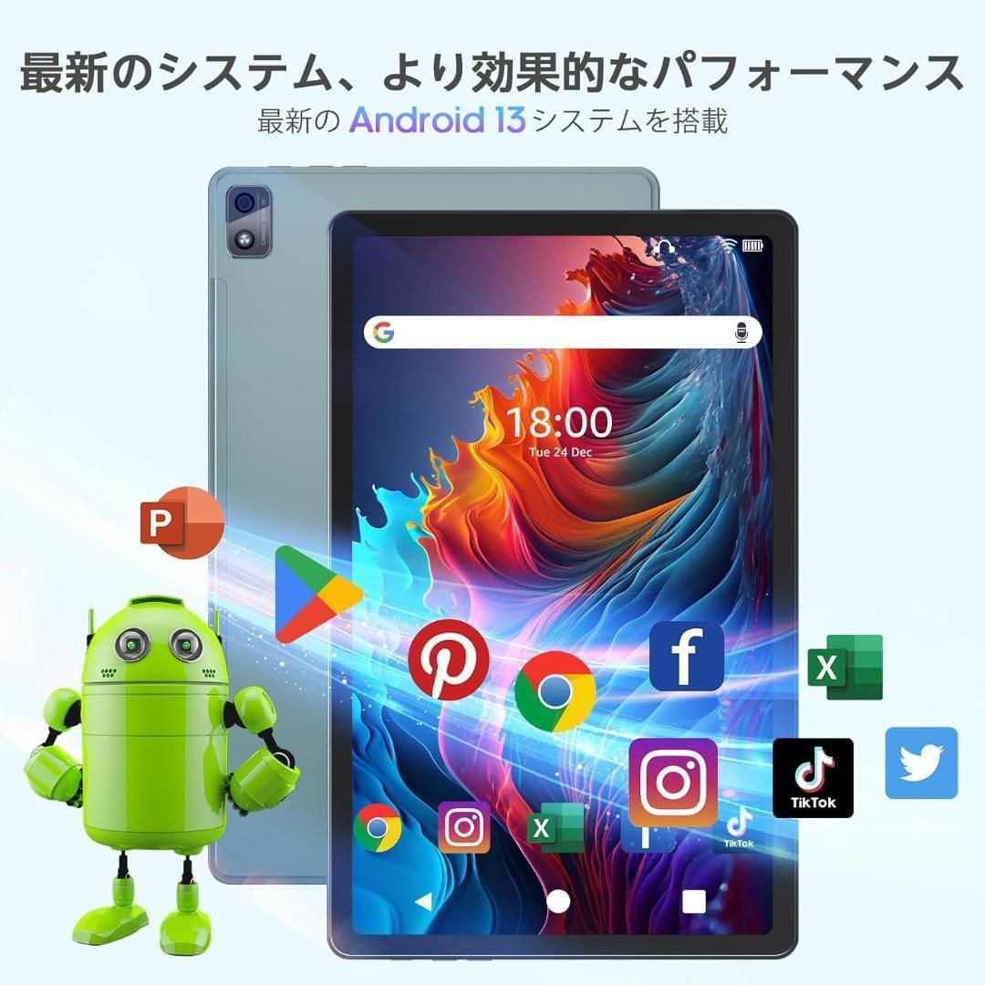 AQHH タブレット、11 インチ Android 13 OS タブレット - メルカリ