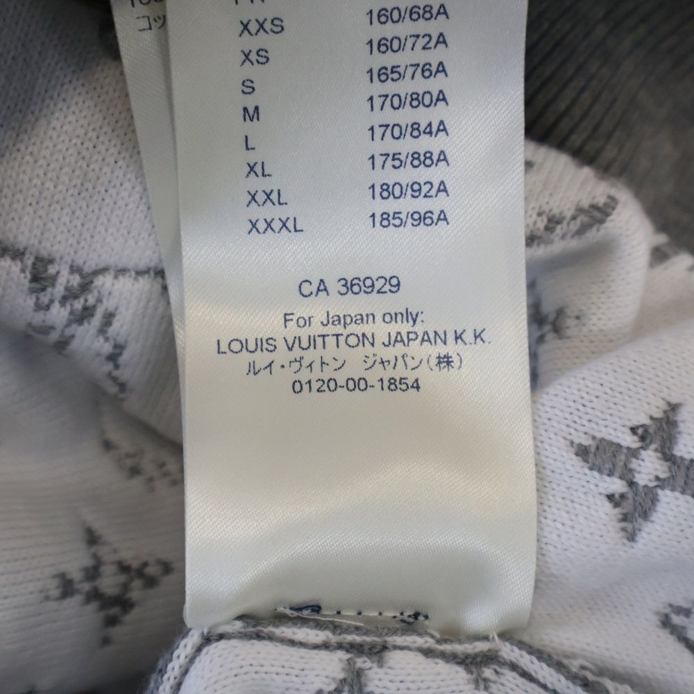 Louis Vuitton モノグラム　グラディエント　長袖ニット LOUIS VUITTON (ルイヴィトン) 21SS Gradient Monogram L/S Knit