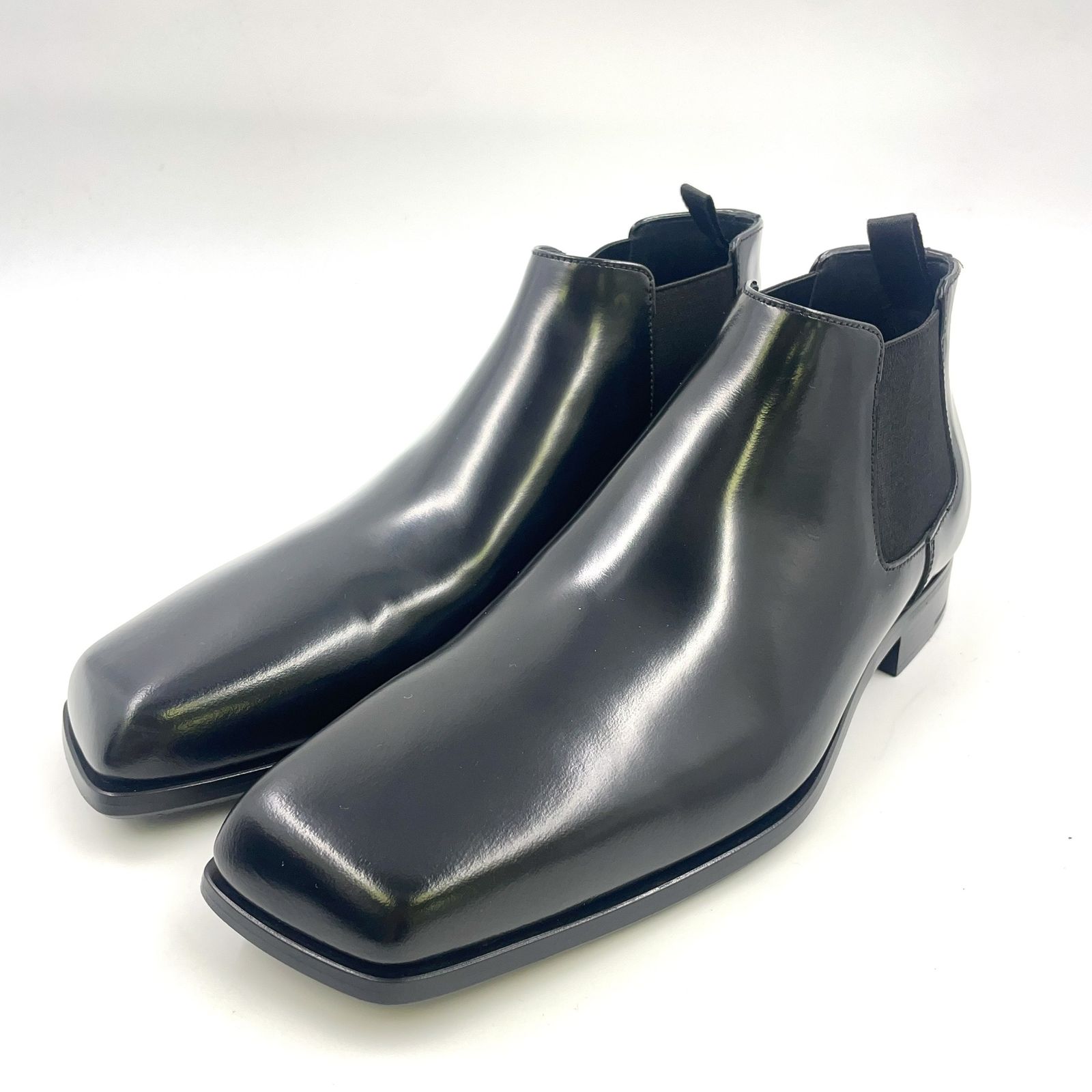 PRADA Men’s レザー ブラック ブーツ 2TA077