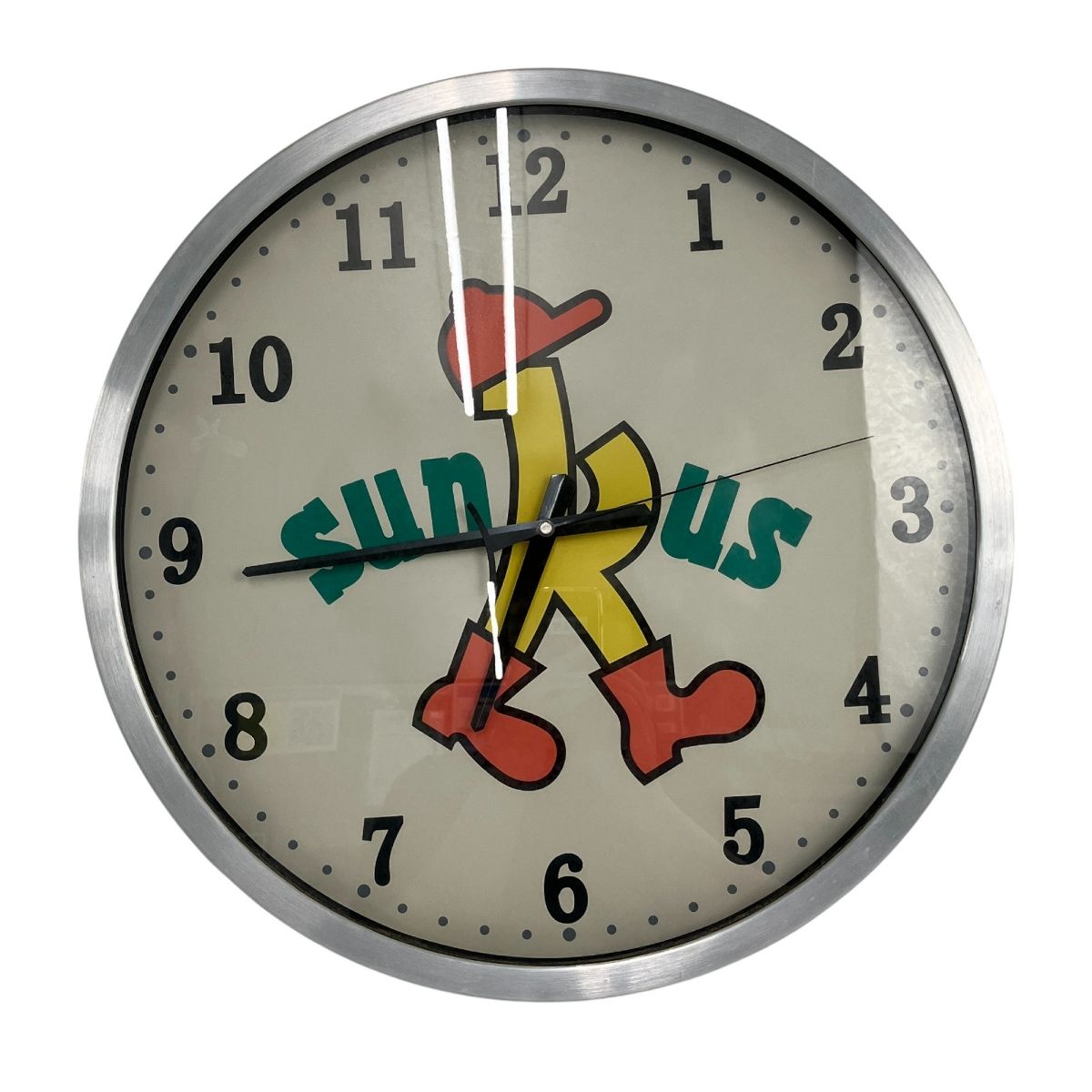 希少】サークルKサンクス 電波時計 掛け時計 希少】サークルKサンクス