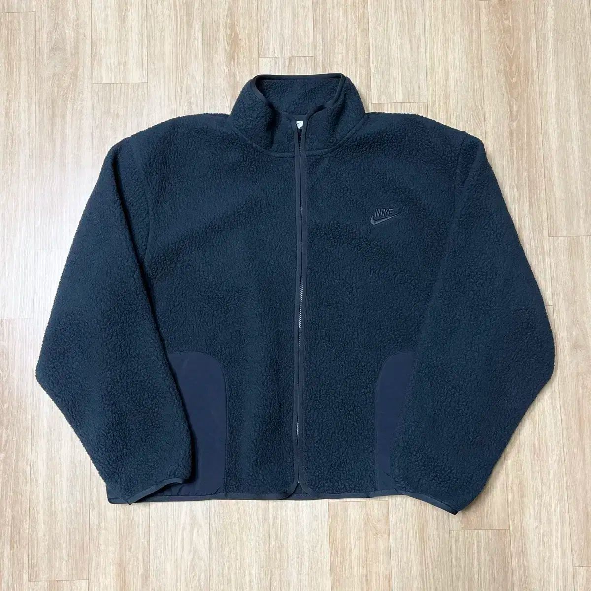 Nike(ナイキ） フリース ジャケット 黒