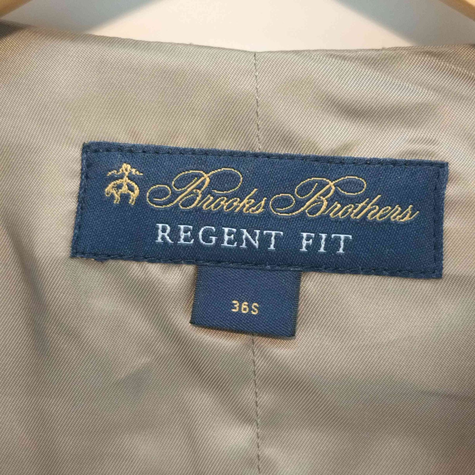 ブルックスブラザーズ BROOKS BROTHERS REGENT FIT リネン切替 ベスト 