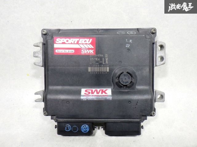 保証付 即発送 SWK スズキワークス久留米 ZC31S スイフトスポーツ M16A 5MT 前期 SWKスポーツECU ECU CPU 33920-57K4 112300－8233