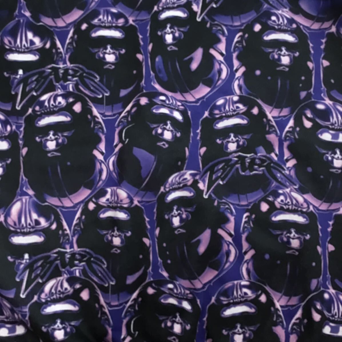 ☆2XL☆ APE HEAD GRAFFITI SHARK FULL ZIP HOODIE a bathing ape BAPE