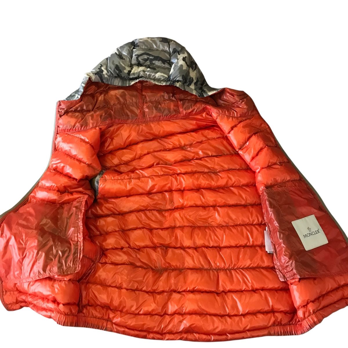 モンクレール MONCLER ダウンベスト カモフラージュ PATRICK