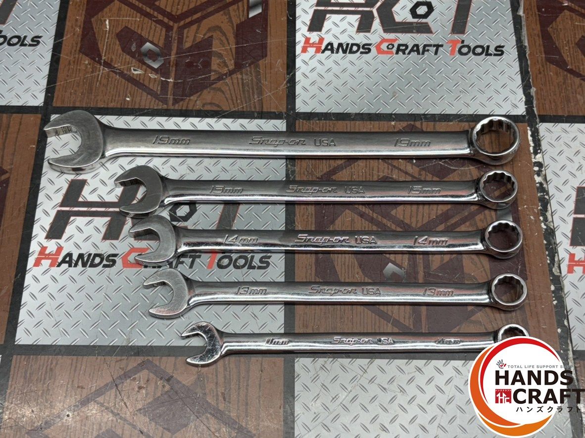 〇スナップオン Snap-on SOEXM19|15|14|13|11 コンビレンチ 5点セット