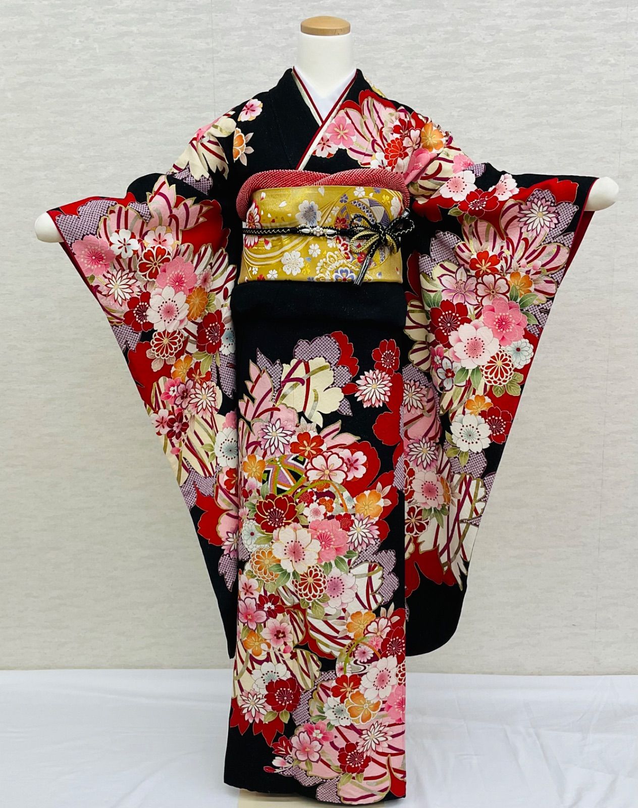 5k2440 袋帯 絹 正倉院文様 華文 唐織 銀色 紫 白 柄物 和装 着物 着物