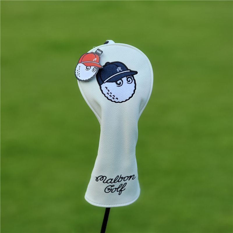 Malbon マルボン GOLF ゴルフクラブカバーゴルフ ヘッド カバー 5点 