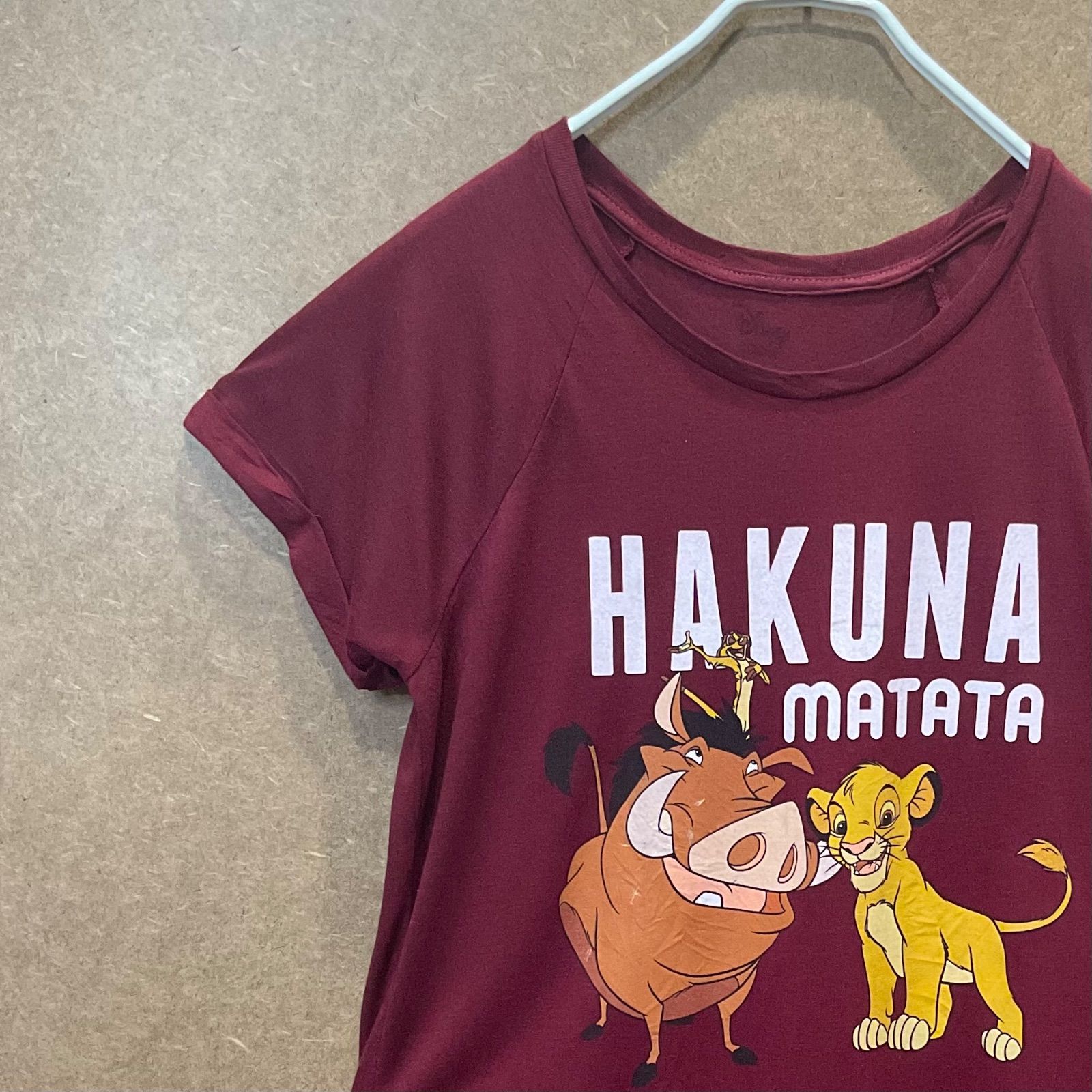 US古着 ライオンキングLION KING ディズニーDisney ハクナ・マタタ 