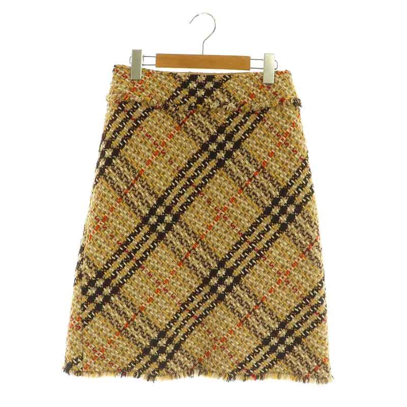 BURBERRY スカート 台形 BURBERRY - バーバリー スカート 台形スカートの通販 by (♡) 's