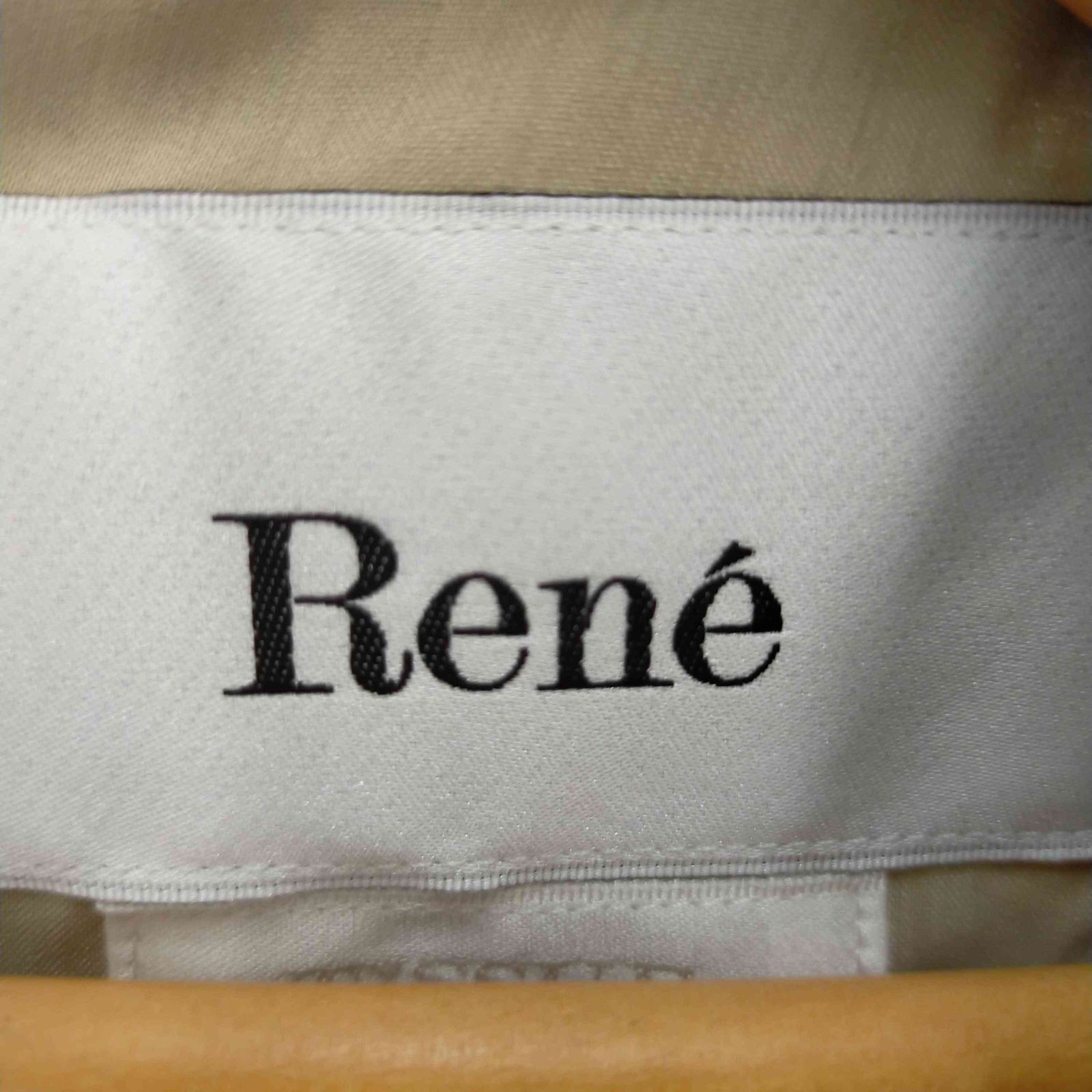 ルネ Rene 日本製 ティシュー TISSUEツイードワンピース