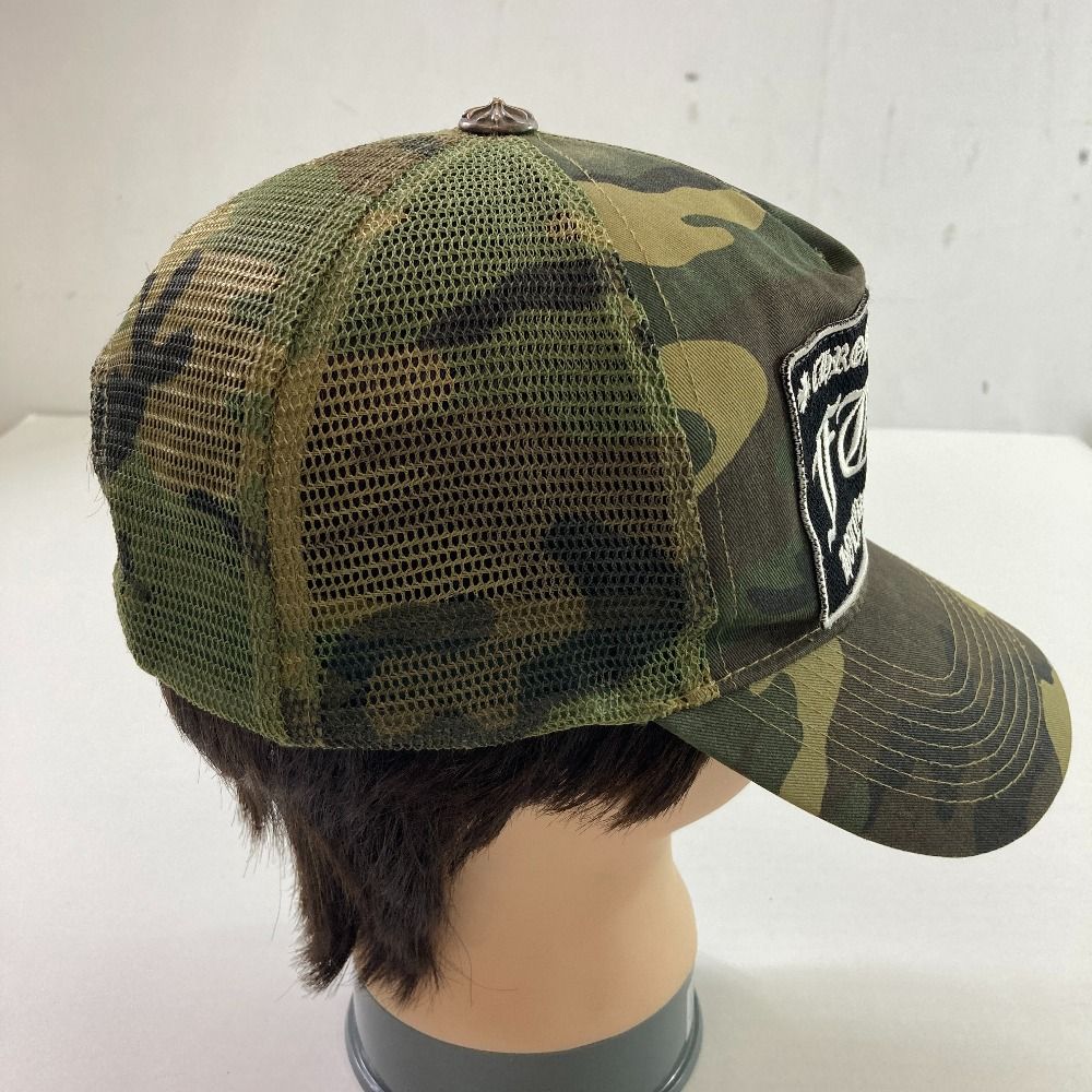 04w2348∞※【中古】 CHROME HEARTS クロムハーツ TRUCKER CAP