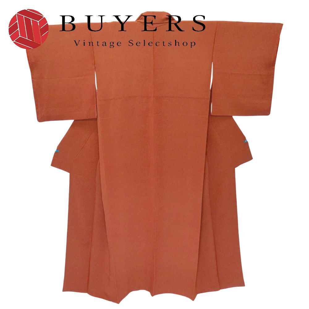 小紋 江戸小紋 鮫小紋 正絹 金銀糸除く ブラウン系 赤茶色系 紋なし 和装 呉服 和服 きもの レディース 女性