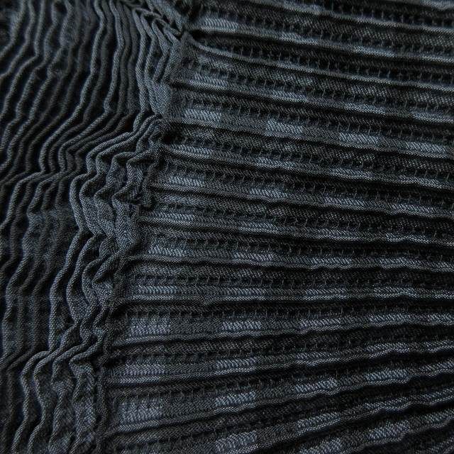 美品 09AW 銀タグ イッセイミヤケ ISSEY MIYAKE 変形 プリーツ