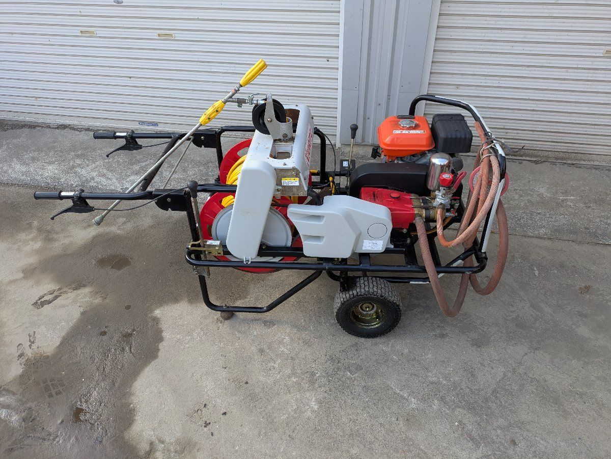 鹿児島発　共立　自走整列動噴VSC3510GK  ノズル付き 鹿児島発 共立 自走整列動噴VSC3510GK ノズル付き