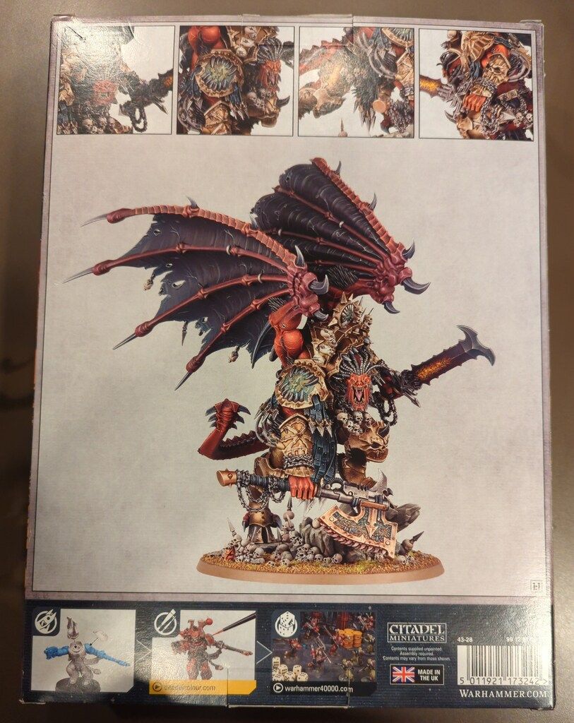 ウォーハンマー コーンの総魔長 アングロン - 模型・プラモデル送料 無料