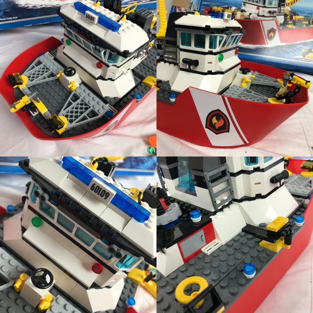 値下げ】 レゴ シティ 7906 消防ボート | chidori.co