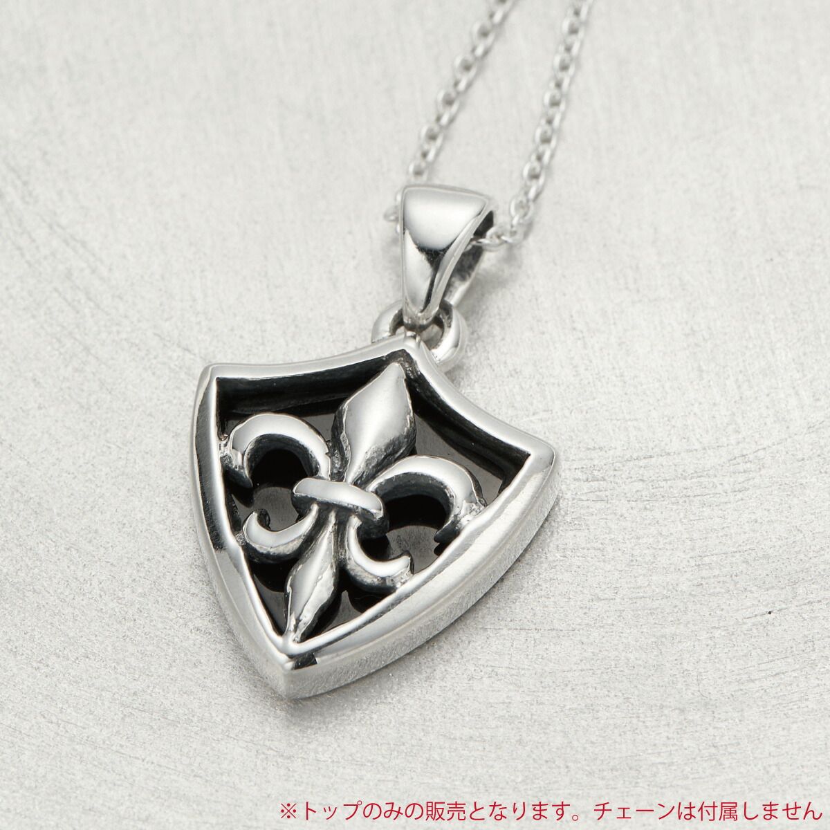 ペンダントトップ ネックレストップのみ メンズ シルバー925 オニキス