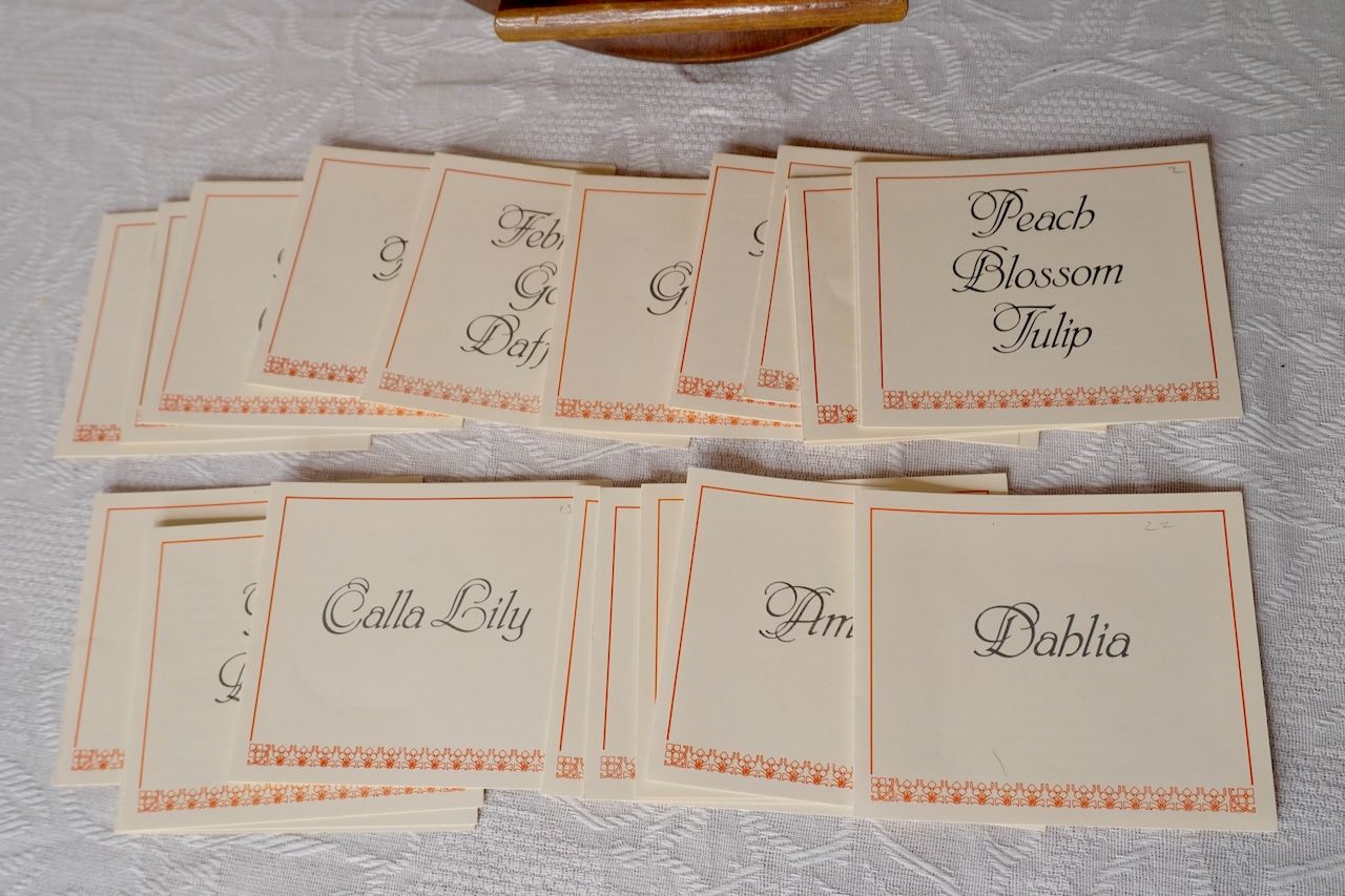 CUTCH オランダの花ミニチュアプレート