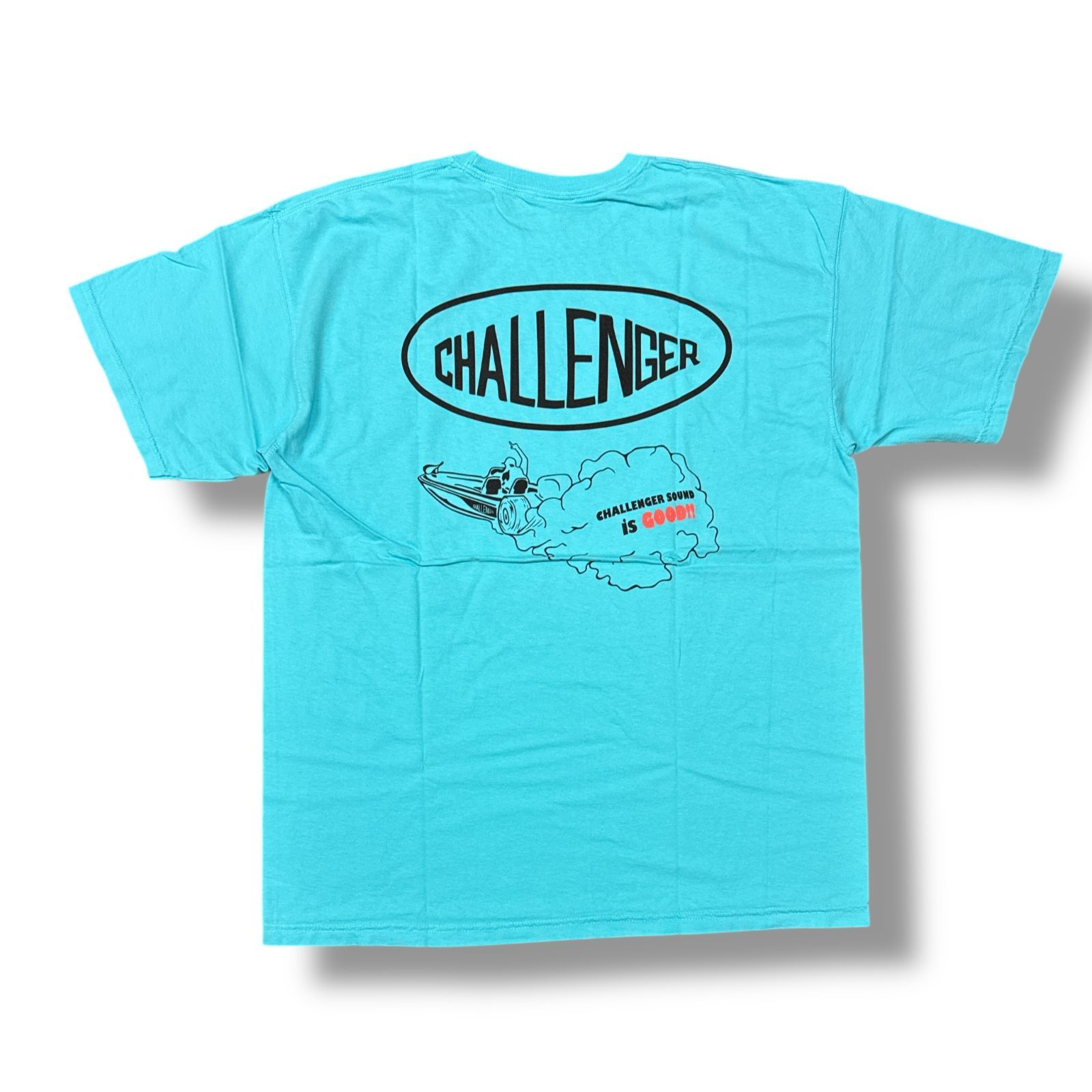 参考上代5500円 未使用品 CHALLENGER V8 sounds Tシャツ ブイ