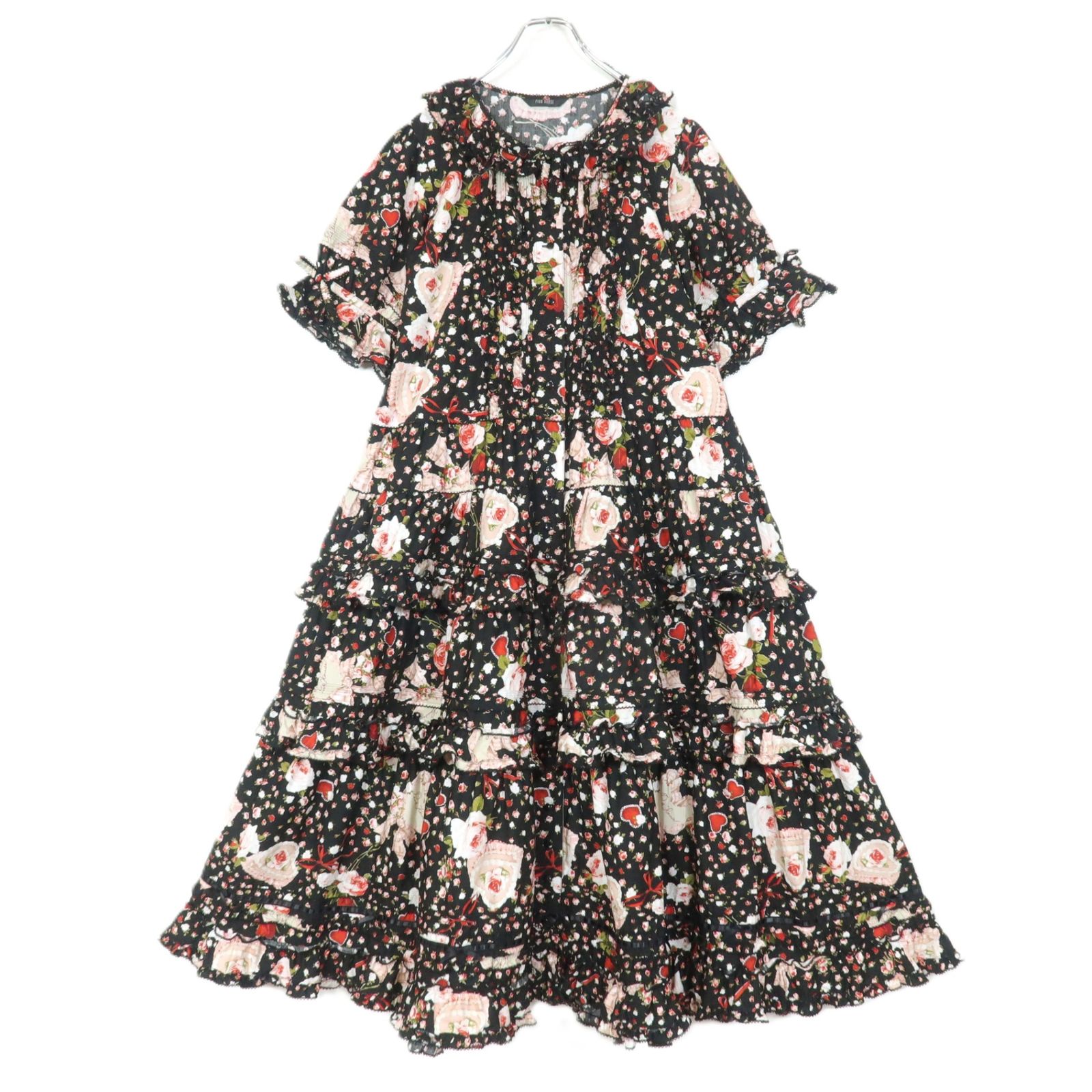 極美品】ピンクハウス☆2023早春カタログ掲載！ オーナメントローズpt  