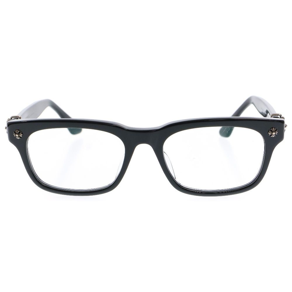 CHROME HEARTS クロムハーツ VAGILANTE CHプラステンプル サングラス アイウェア メガネ ブラック