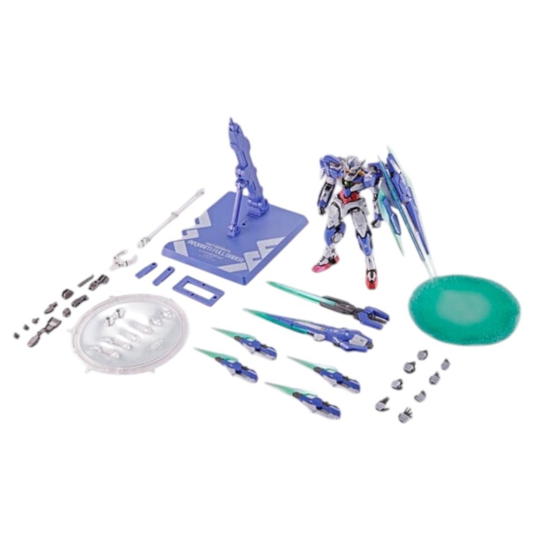 バンダイ L BUILD ダブルオークアンタ フルセイバー 2024 METAL BUILD ダブルオークアンタ フルセイバー」が先着販売