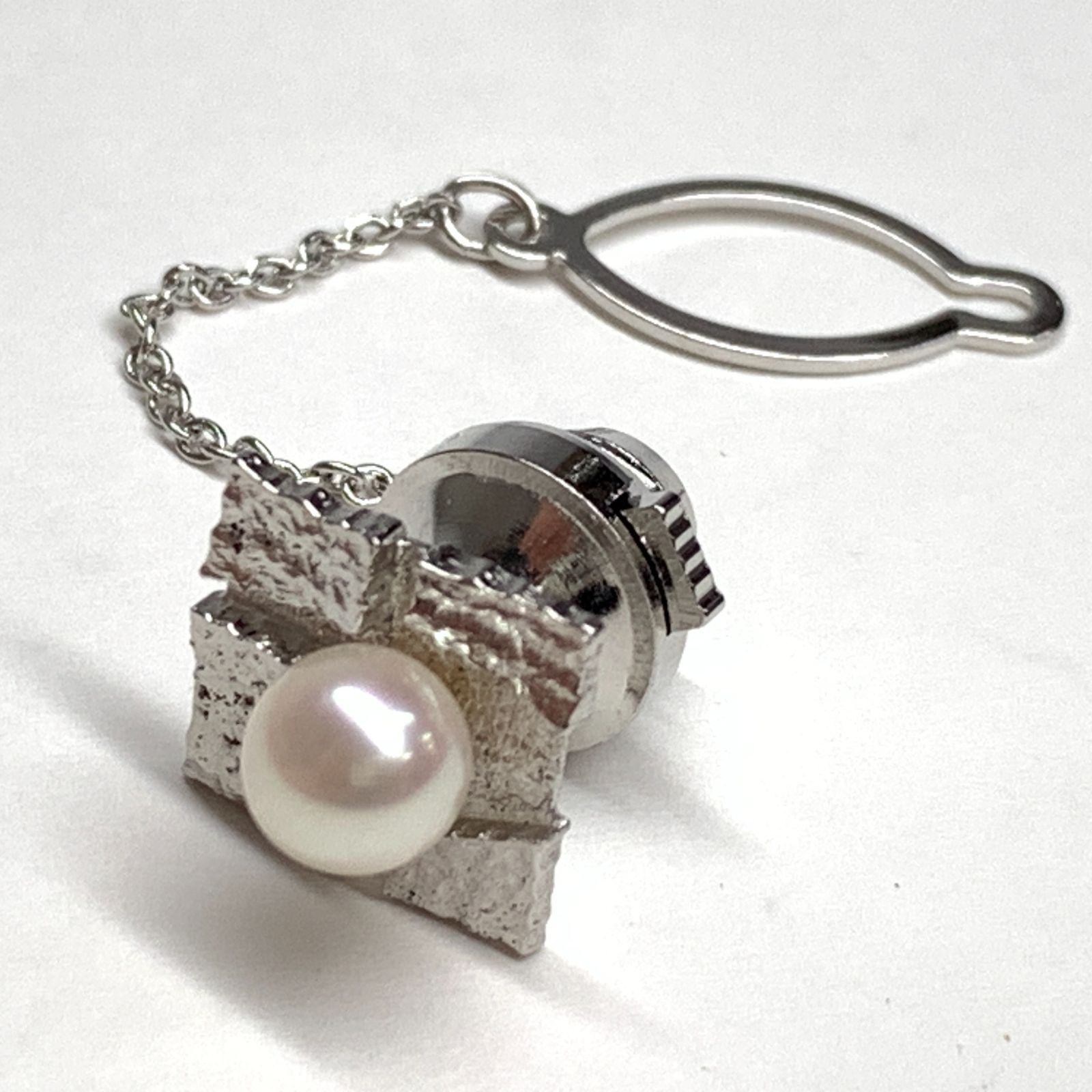 タサキ 田崎真珠 タイタック シルバー SILVER 1.85g ピン