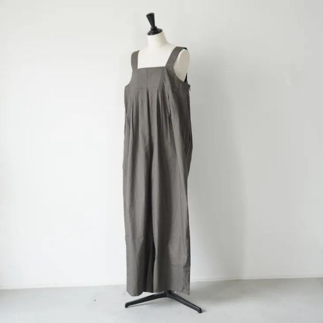 DIARIES ダイアリーズ | TUCK SALOPETTE PANTS charcoal|black | タックサロペットパンツ ボトムス