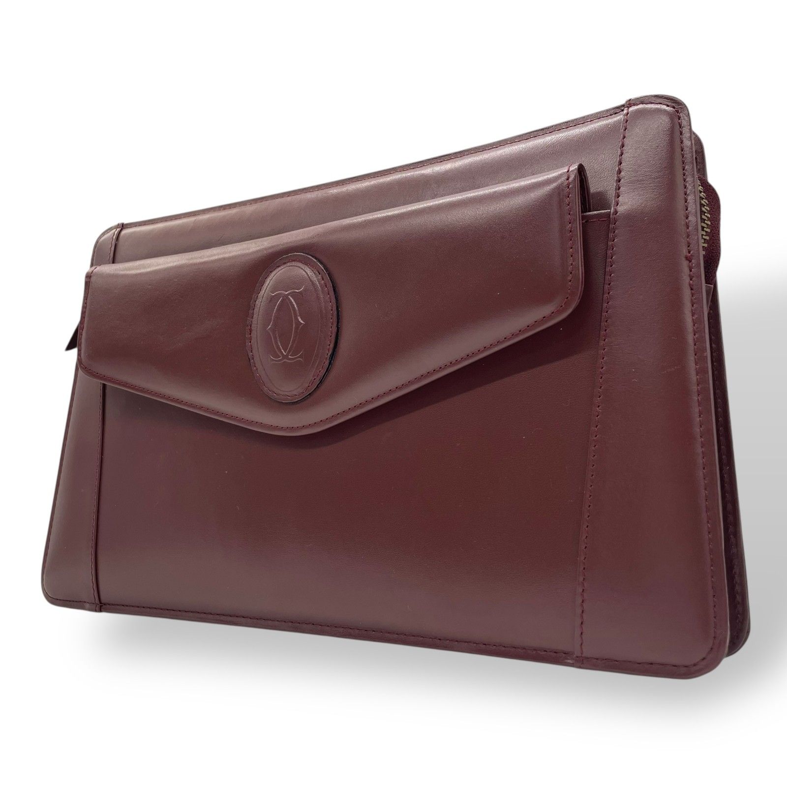 カルティエ マストライン クラッチバッグ セカンドバッグ （12160141）