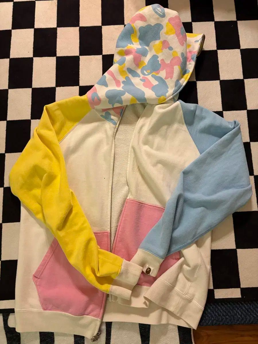 A BATHING APE アベイシングエイプ ニューマルチ ジップアップパーカー フード付き