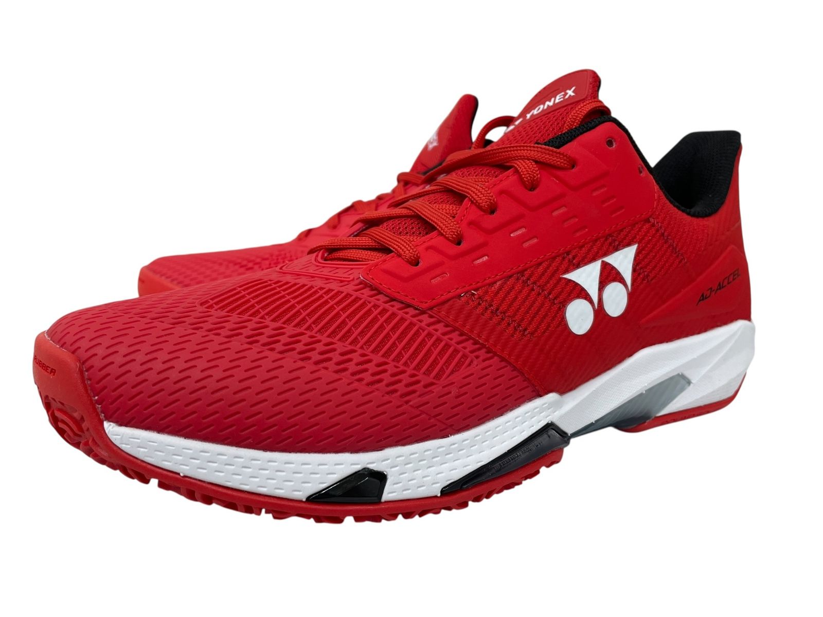YONEX ヨネックス パワークッションアドアクセルメン GC テニスシューズ ローカット 27cm US9 SHTAAMG レッド×ホワイト スポーツ用品|049