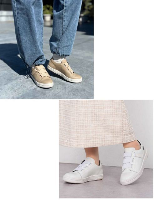 種類15：GRAY/24.5cm (マドラスウォーク)MWL1027 madras Walk レディス GORE-TEX レザーベルテッドカジュアルコートスニーカー トラベル ウォーキングなどさまざまなライフスタイルのシーンで雨の日も晴れの日もいつでも気軽に履