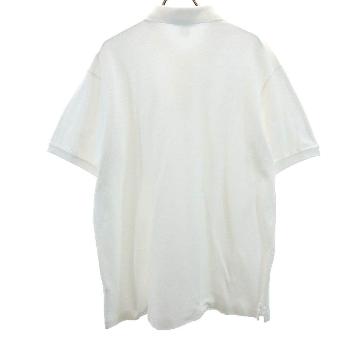 Loro Piana ロロピアーナ イタリア製 半袖 ポロシャツ XL ホワイト 