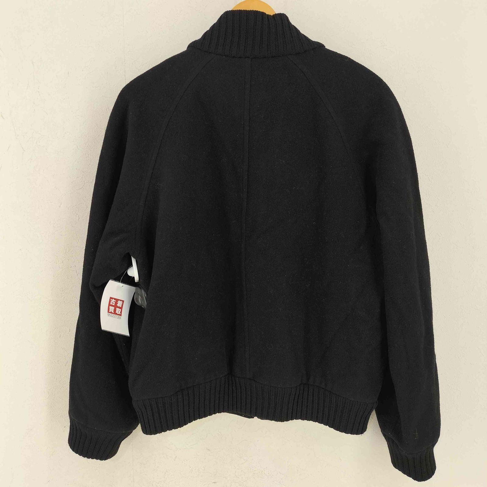 アニエスベーオム Agnes b.homme フランス製 ウールジップブルゾン