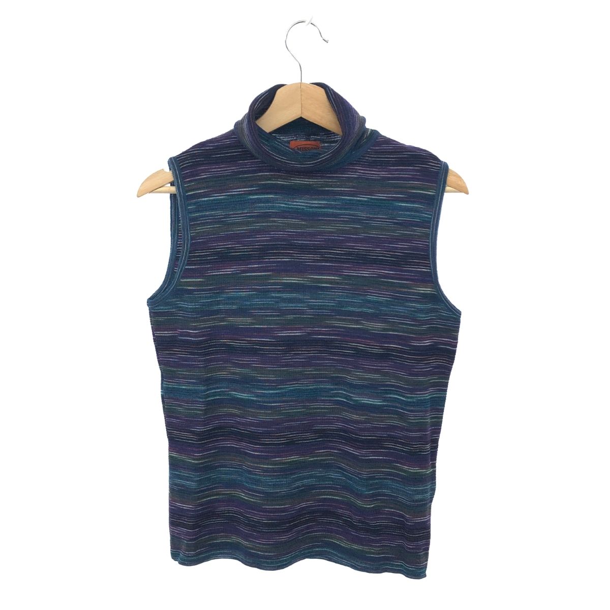 【美品】ミッソーニ（MISSONI）ノースリーブ/46 正規品】ミッソーニ（MISSONI）ノースリーブ/46