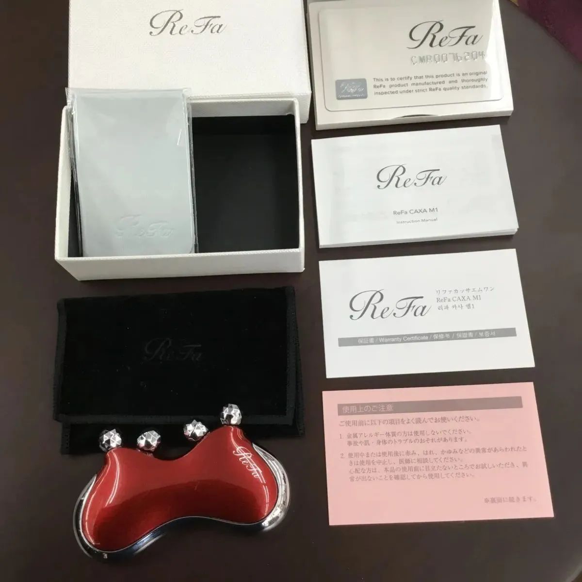 ⭐️新品未使用⭐️ReFa 美顔ローラー　RF-XM2341B-V VIOLET ⭐️新品未使用⭐️ReFa 美顔ローラー RF-XM2341B-V VIOLET ⭐️新品未