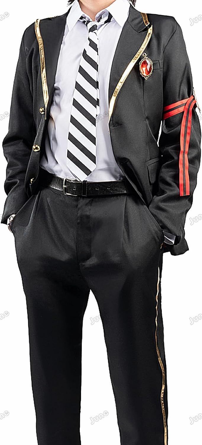 ツイステ コスプレ マレウス 制服 ツイステッドワンダーランド マレウス・ドラコニア(制服