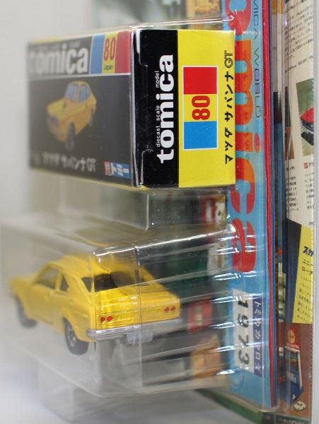 USED トミカ 35周年記念 懐かしのカタログ付 73年版 マツダ