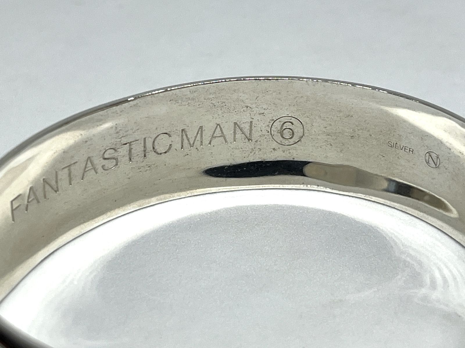 FANTASTIC MAN｜ファンタスティックマン シルバー ロゴ ワイド