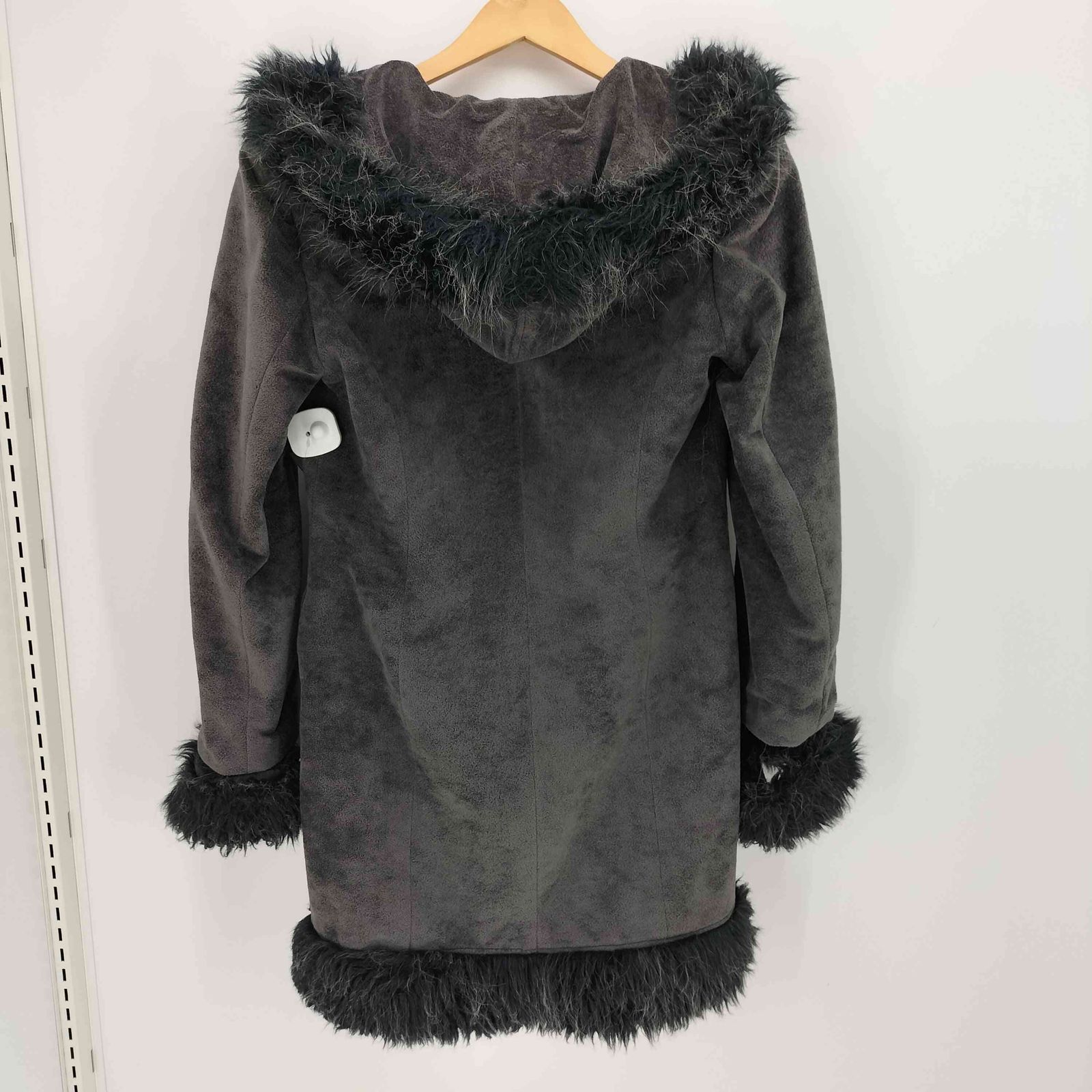 ユーズドフルギ USED古着 ファージャケット レディース 表記無  