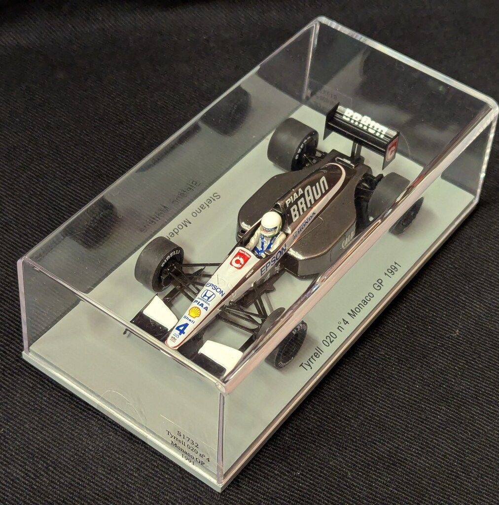 MINIMAX 1|43Spark model Tyrrell 020 no4 Monaco GP 1991 S1732