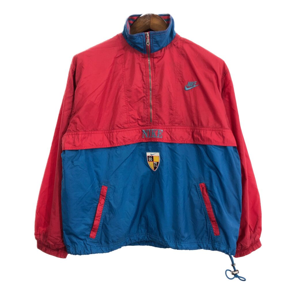 90‘s NIKE ナイロンハーフジップジャケット プルオーバー XL AIR 90's NIKE ナイロンハーフジップジャケット プルオーバー XL AIR 90