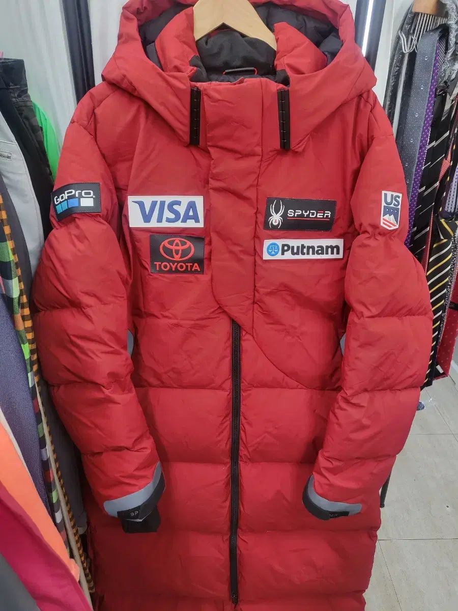 SPYDER(スパイダー) ロング丈ダウンパーカー 100 ほぼ新品 - メルカリ 