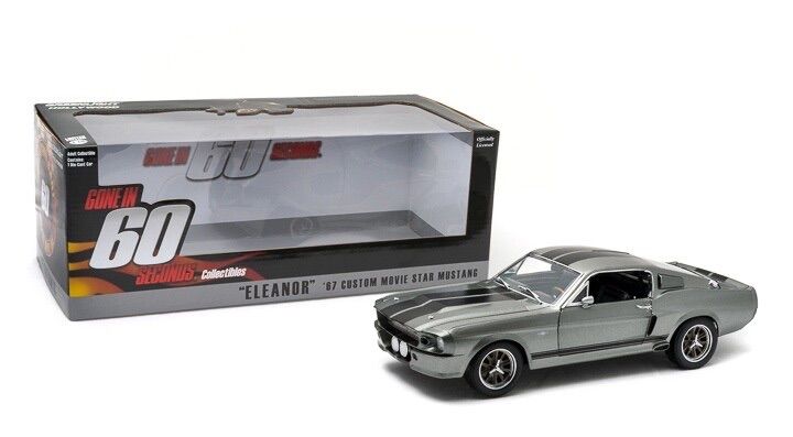 60セカンズ 1|18スケール 1967 フォード マスタング エレノア ダイキャストモデルカー