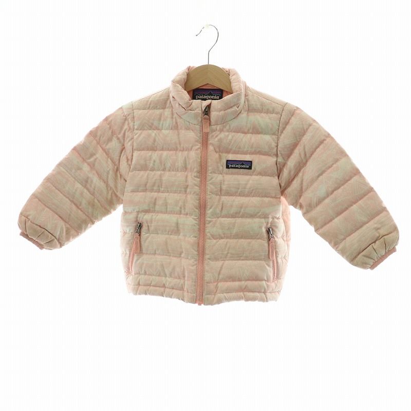 パタゴニア Patagonia ダウンジャケット ベビー服 アウター 柄 2T ピンク STY60520 /NQ