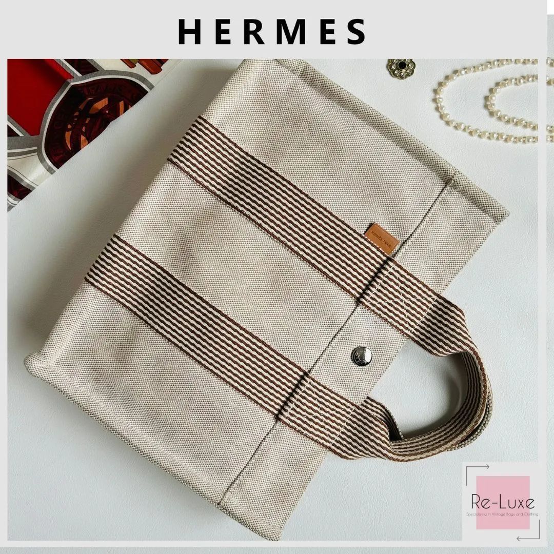 美品✦入手困難カラー✦HERMES エルメス ニューフールトゥ PM ベージュ トートバッグ - メルカリ