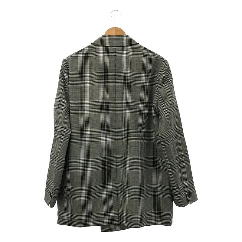 OVERCOAT / オーバーコート | 2021AW | ウール グレンチェック ダブル